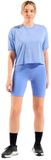 Odlo Active 365 Seamless Korte Leggings Blauw M Vrouw