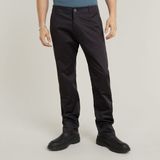 G-Star Mosa Straight Chino Heren Jeans 28/32 Katoen Elastaan Zwart