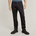 G-Star Mosa Straight Chino Heren Jeans 28/32 Katoen Elastaan Zwart