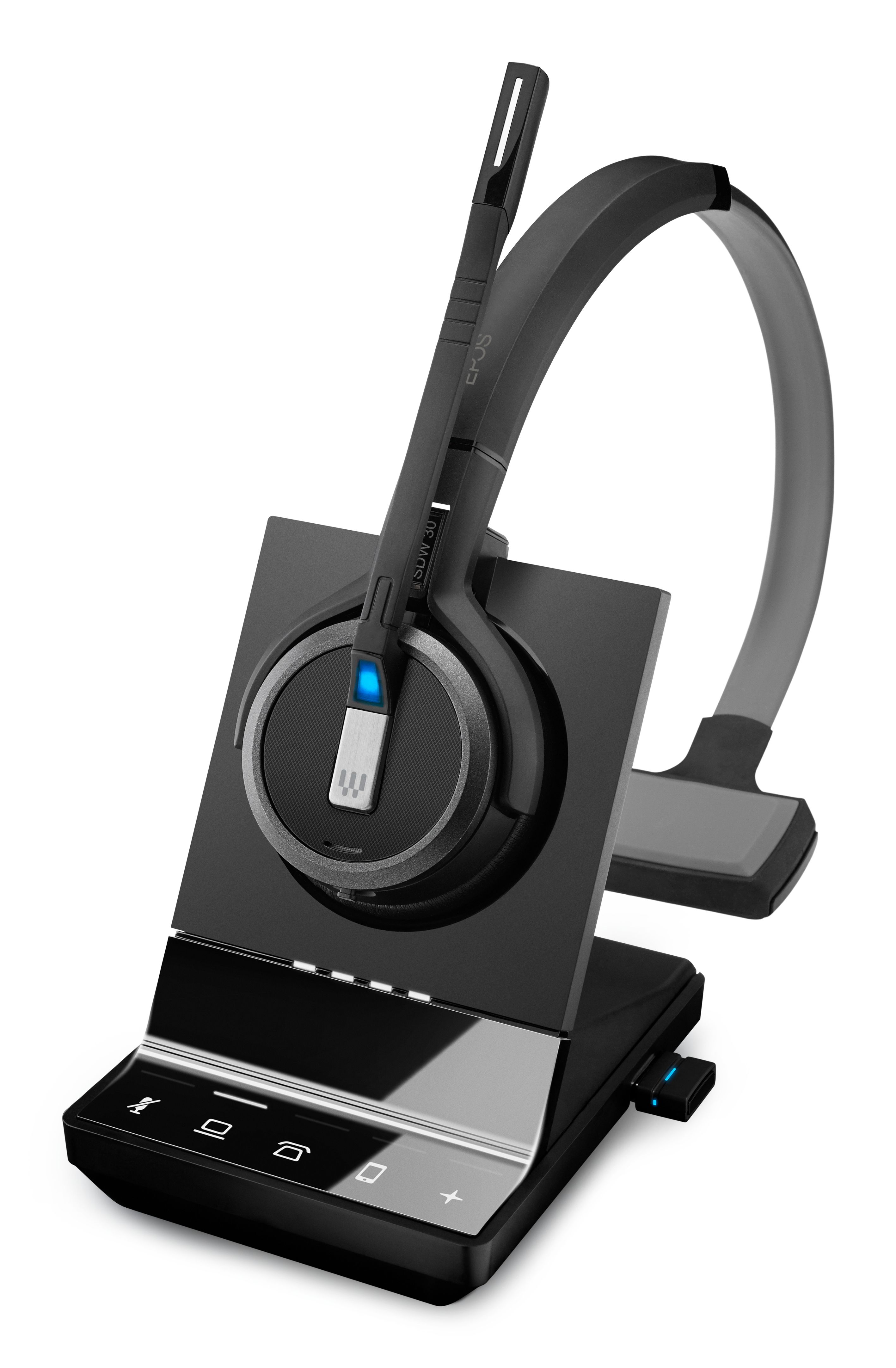 EPOS IMPACT SDW 5036 - Wireless Headset - Monaural - Black