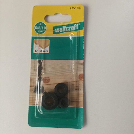 Wolfcraft Dieptestop 2751 - Ø 6-8-10 mm