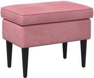 vidaXL Voetenbank Roze 55 x 35 x 41 cm Fluweel
