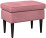 vidaXL Voetenbank Roze 55 x 35 x 41 cm Fluweel