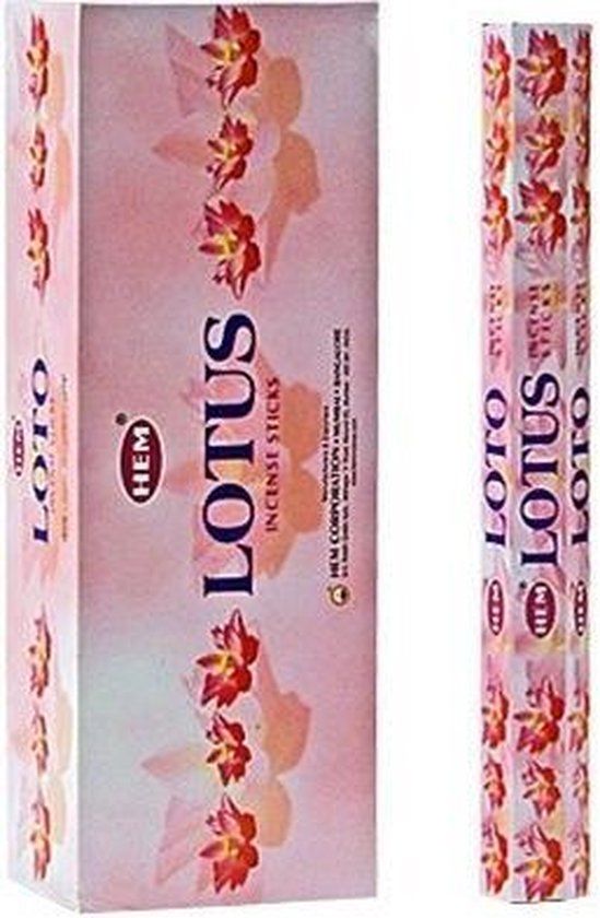 Hem Wierook Lotus - 20 stuks - Roze