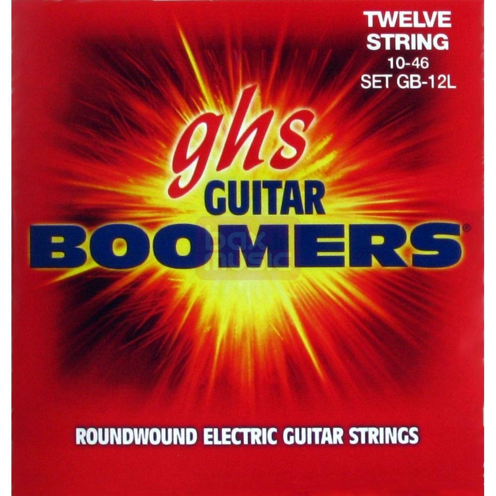 GHS GB-12L Boomers 12-string light snarenset 12-snarig