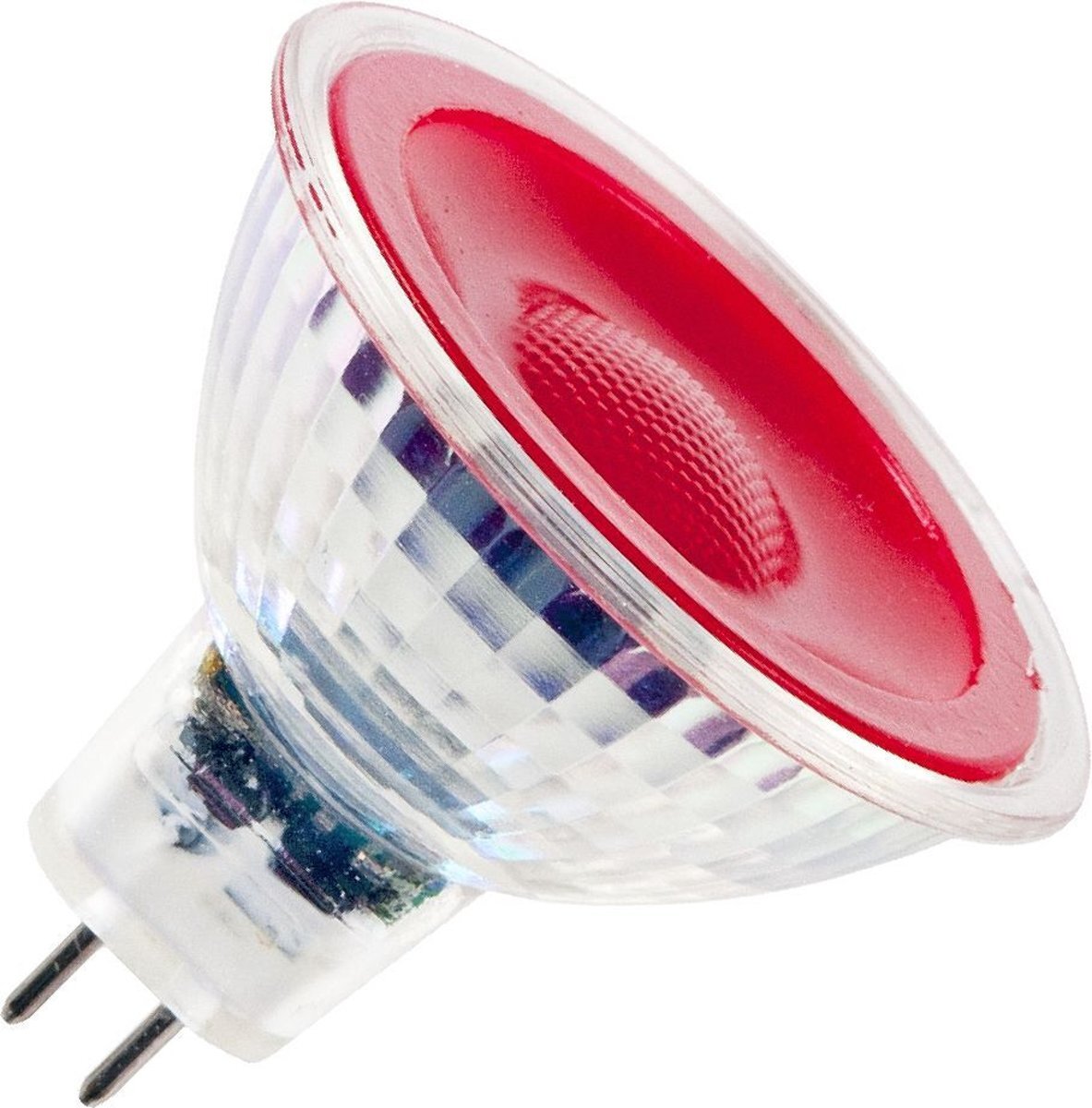 SPL reflectorlamp 12V LED rood 5W GU5,3
