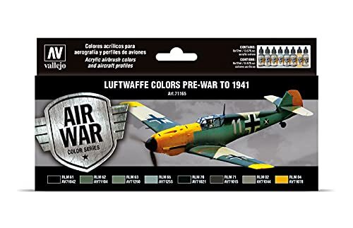 Vallejo 71165 Model Air Set - Luchtwapen Pre-War to 1941