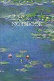 Notebook Monet Notebook – Water Lilies: 100-page notebook with artistic cover