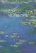 Notebook Monet Notebook – Water Lilies: 100-page notebook with artistic cover