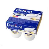 Delical Le Brassé HP/HC Vanille Smaak Pots 4x200g