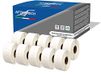 Aftertech 10 x 11355 afneembaar 19 x 51 mm rollen met compatibele zelfklevende etiketten (500 etiketten/rol = 5000 totaal) voor Dymo LabelWriter Seiko SLP etiketteermachines 10 x 11355R