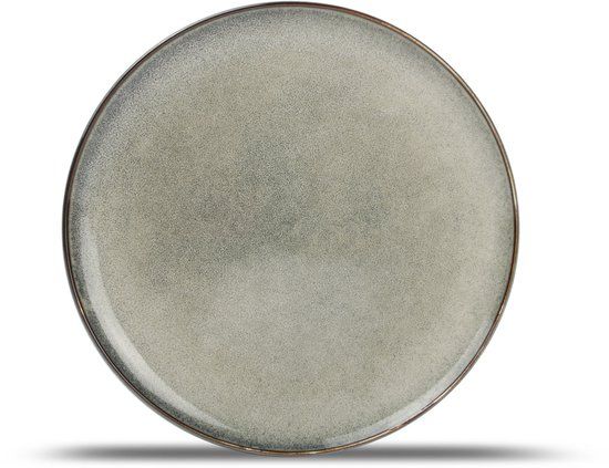 Salt & Pepper Ontbijtborden / Dessertborden Meridian Groen/Blauw ø 20 cm - 4 stuks