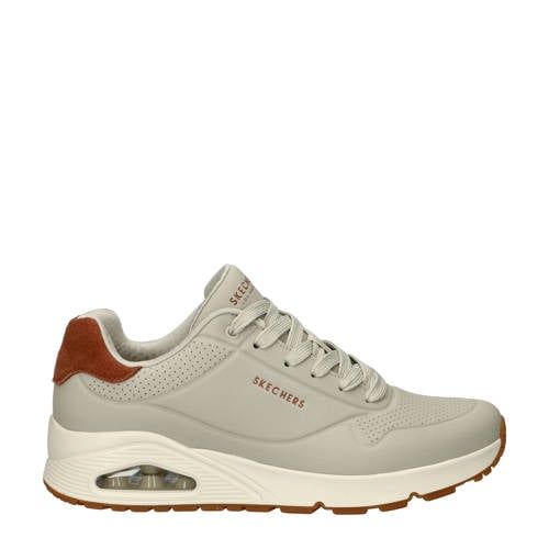 Skechers Uno sneakers lichtgrijs