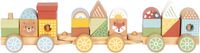 Tooky Toy Blokkentrein - FSC Hout - Stapeltrein