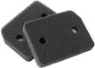 OEM Miele 9164761 filterwol, trommeldroger filterwol, schuimfilter vervangingsonderdeel, set van 10 stuks