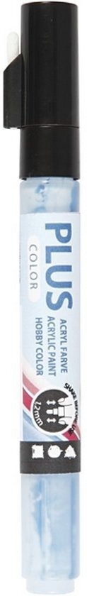 Color Plus Marker 1-2 mm 14 5 cm sky blue Hobbyverf Stift