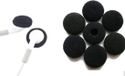 CHPN - Kussentjes voor oordopjes - Zwart - 10 stuks