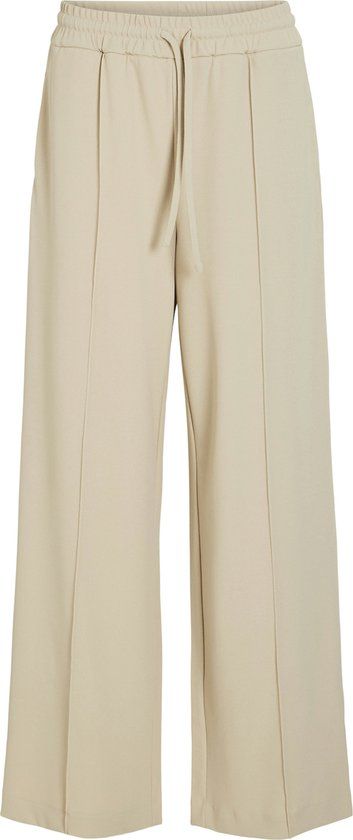 VILA - VICLUA HW WIDE PANTS-NOOS Dames Broek - Feather Gray - S