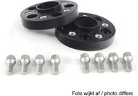 H&R DRA-Systeem Spoorverbrederset 50mm per as - Steekmaat 5x120 - Naaf 72,5mm - Boutmaat M12x1,5 - passend voor BMW - Zwart
