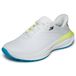 Skechers GO Golfschoenen voor heren, synthetisch, veterschoenen, wit/blauw/geel, maat 40