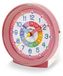 Atlanta 2134/17 Réveil éducatif pour enfants avec mode silencieux et mélodie, couleur rose
