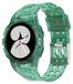 Wigento Samsung Siliconen horlogeband voor de Galaxy Watch 5 40mm met geïntegreerde behuizing