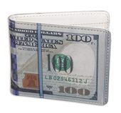 Dollar Close Up Z870655 Dollarbiljetten portemonnee nieuw design, meerkleurig