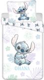 Disney Lilo & Stitch BABY Dekbedovertrek, Ohana - 135 x 100 + 40 x 60 cm - Katoen