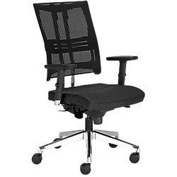 Nowy Styl Net Motion - Zwart - Kantoor werkstoel