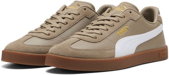 PUMA Puma Club II Era Unisex Sneakers - Ice Coffee-PUMA White