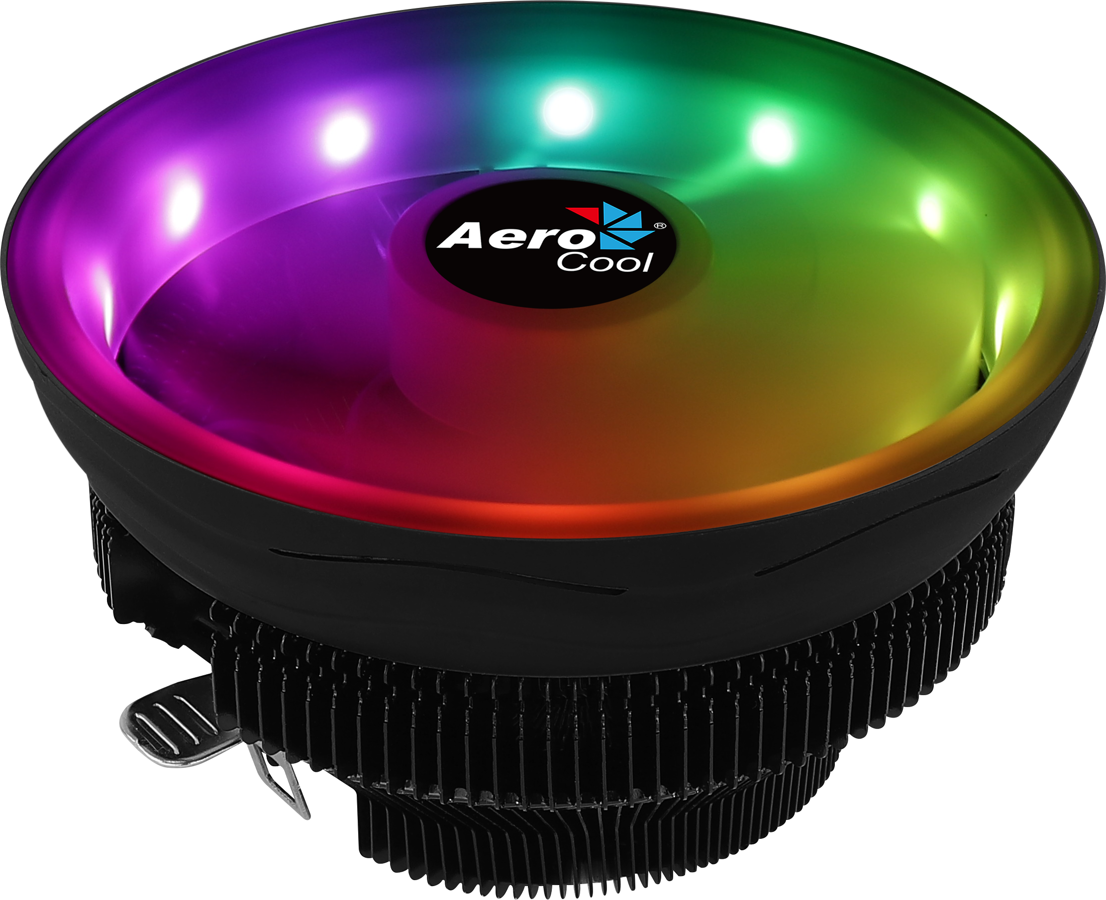 Aerocool Core Plus - CPU Cooler - Black, White