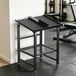 Étagère à haltères robuste pour home gym avec organisateur