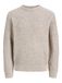 JACK & JONES Pull 'JJJAXON' blanc chiné