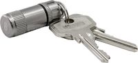 True Utility CashStash+ Clam Sleutelhanger Grijs Unisex
