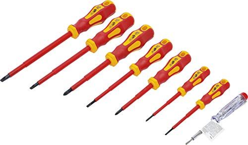 BGS 35838 VDE Schroevendraaierset - 8-delig - Sleuf/Kruiskop PH/Spanningstester