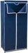 Gerimport Mobiele Kledingkast - opvouwbaar - 75 x 46 x 160 cm - blauw - opberger