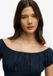 Superdry Athletic Essentials Tanktop Slanke Pasvorm Dames Eclipse Navy Maat 14
