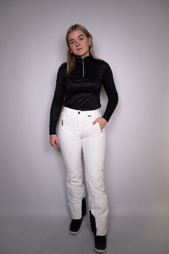 Ice Peak Freyung Full Stretch Skibroek dames Wit 3XL/46