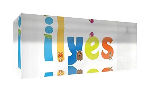 Ilyes - Gepolijste Acryl Herinnering - 5x21x2cm