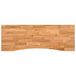 VidaXL Bureaublad Rechthoekig Eikenhout Lichtbruin 140x60x2.5 cm