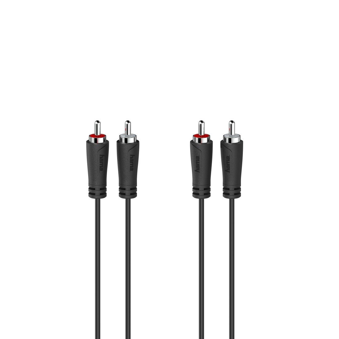 Hama 00205093 Audio Kabel - 5m - 2 x RCA - Zwart