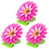 VIGAR Flower Power Klemmen voor koelkast, 3 stuks