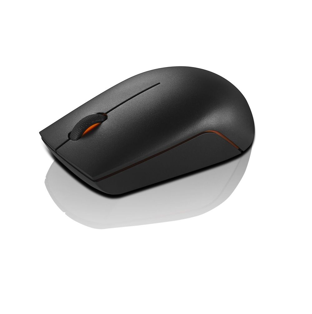 Lenovo GX30K79401 Draadloze Laser Muis - Ambidextrous - 1000 DPI - Zwart