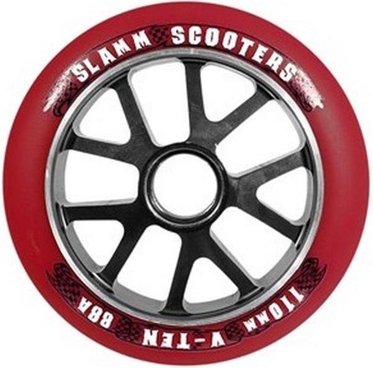 Slamm Scooters V-Ten 110mm Scooter Wielen - Rood