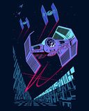Komar Wandafbeelding | Star Wars Classic Vector TIE-Fighter | 40 x 50 cm