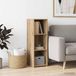 vidaXL Buffet Chêne artisanal 30 x 41 x 93 cm Bois d'ingénierie