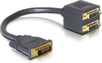 Delock DVI-D Dual Link splitter 1 naar 2 / passief - 0,20 meter