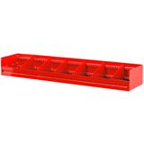 Facom MATRIX SCHUINE LEGPLANKMET 6 VERWIJDERBARE TUSSENSCHOTTEN 1425X275X185MM