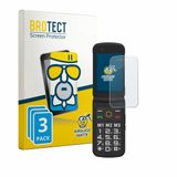 BROTECT - Screenprotector voor AGM M8 FLIP - Folie Beschermfolie Beschermglas matte 3 Stuks