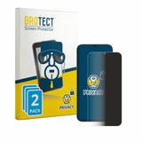 BROTECT - privacy screenprotector voor realme Narzo 100 Lite 5G - Folie Beschermfolie Blauwlichtfilter 2 Stuks